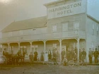Original ANTIQUE PHOTO HARRINGTON HOTEL Late 1800's/Early 1900's ONE OF A KIND