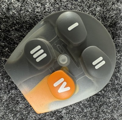 VIPER EZSDEI476 476V 4 BUTTON /1 ORANGE REPLACEMENT KEYPAD BUTTONS/ORIGINAL DEI