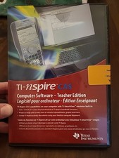 TI-Nspire CAS Computer Software - Graphing Calculator - Teacher Edition - SEALED