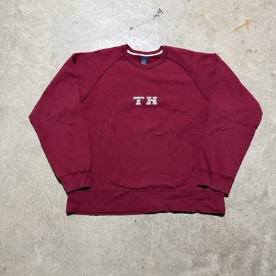 Vintage Tommy Himfiger Crewneck Tommy Jeans Sweatshirt Red Men s Size XL