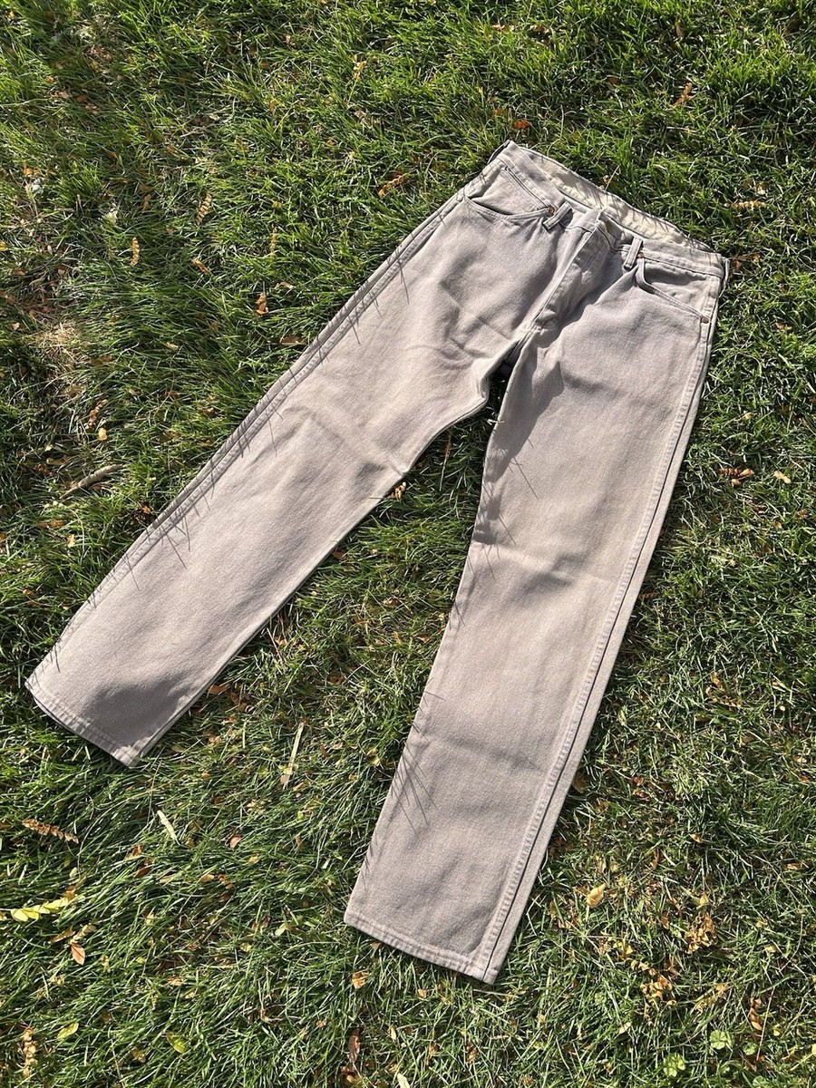 VTG 80s 90s Wrangler Cowboy Cut Jeans 13MWZCG 33x34 Made in USA
