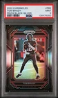 2022 PANINI CHRONICLES PRIZM BLACK SILVER #PB2 TOM BRADY PSA 9