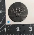Vintage WW1 American Red Cross ARC 1 Franc POW metal token #MILITARY