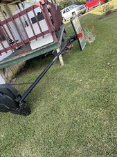 BASKETBALL HOOP AND POLE SET 48 Inch Backboard 8-10 Ft Height