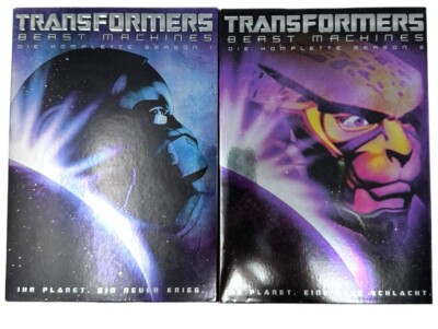 TRANSFORMERS Beast Machines Staffel 1+2 - 2x DVD Video BOX - INKgrafix Toys
