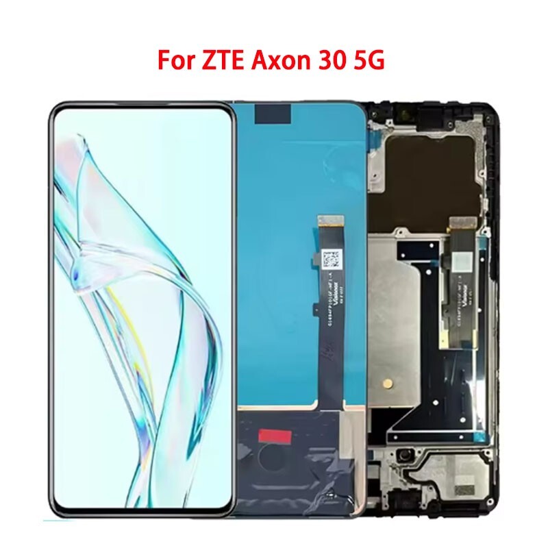 6.92'' Original For ZTE Axon 30 5G A2322 AMOLED Display Touch