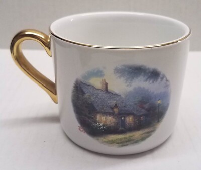Thomas Kincade Plate And Coffee Mug