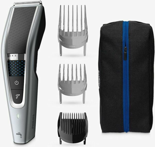 Philips Series 5000 HC5630/13 Washable hair clipper - Silver/Black