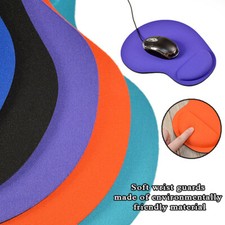 KAIGOBOX Mauspad Mit Handgelenkstütze – Ergonomisches Neopren-Pad Für Büro & Gaming – 26x22 Cm – Rutschfeste Unterseite