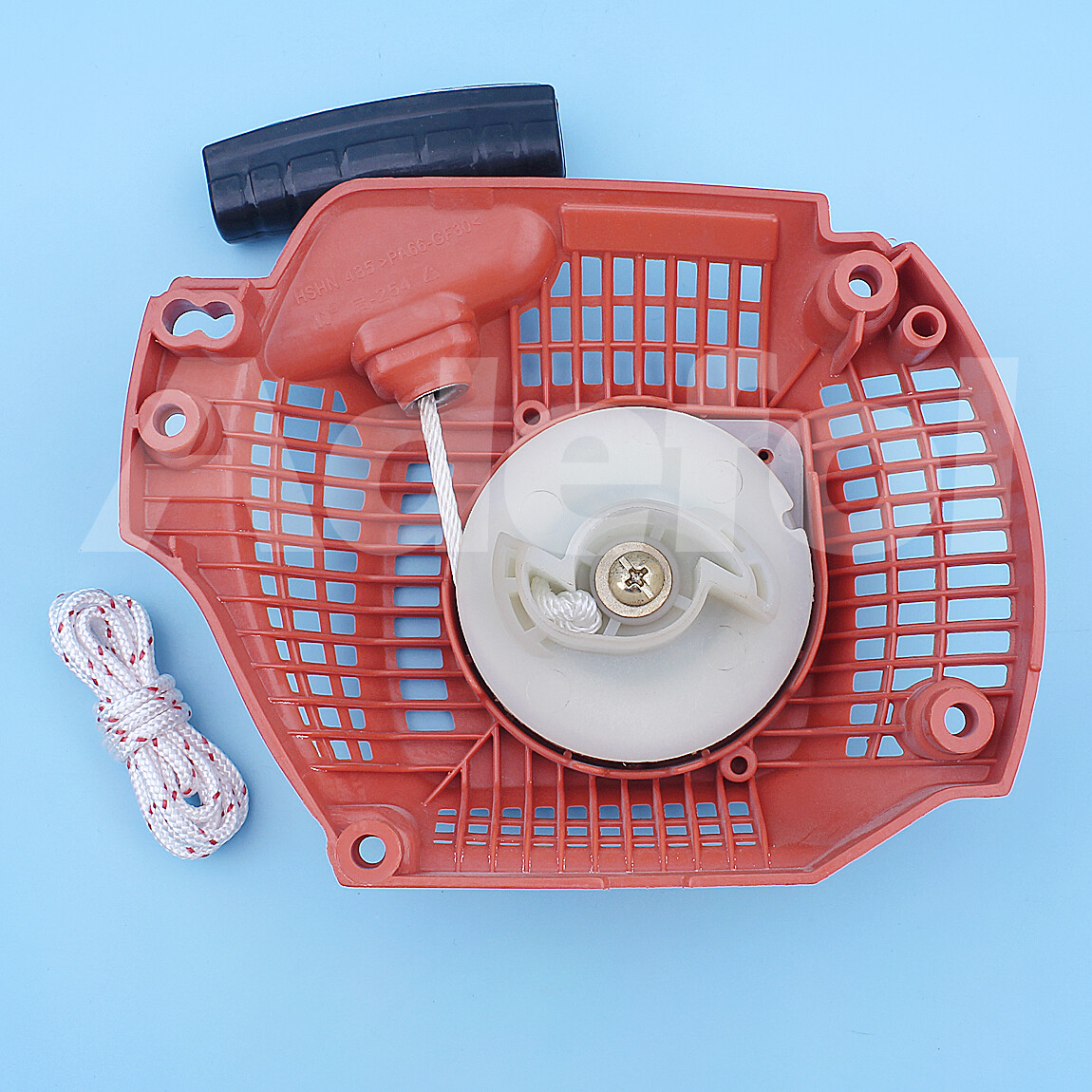 Recoil Pull Starter w Rope Assembly Kit For Husqvarna 435 Chainsaws