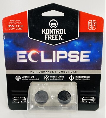 Kontrol Freek Eclipse Black Switch Joy Con Controller Performance Grip