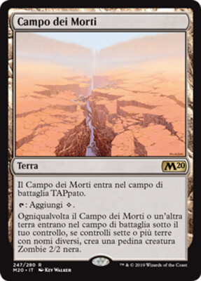 MTG FIELD OF THE DEAD EXC - CAMPO DEI MORTI - M20 - MAGIC | eBay