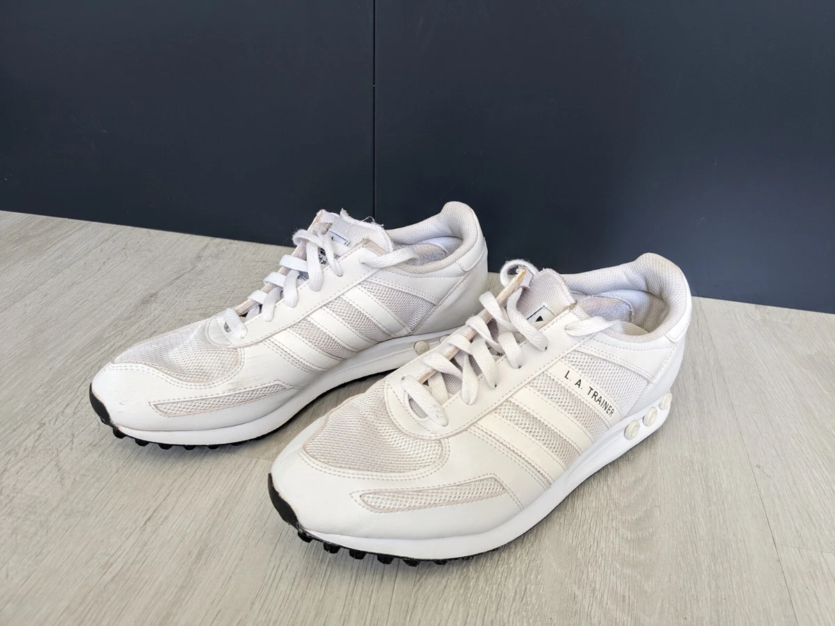 Adidas la trainer shop white leather