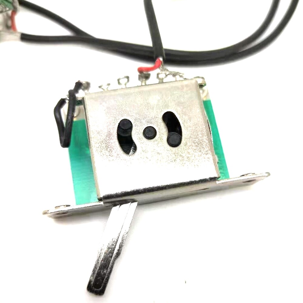 INTERRUTTORE RIBALTABILE 3 Vie Per Chitarra Elektor In Metallo Con - Foto 11