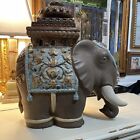 Lladro Siamese Elephant Figurine #1937 Large Piece Hard To Find !