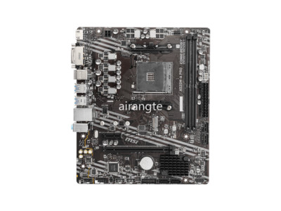 MSI A520M-A PRO AM4 AMD A520 SATA 6Gb/s USB 3.0 Micro ATX AMD Motherboard