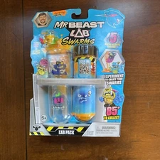 Mr Beast Lab Pack 1 Kit Atomic Series Lab Swarms 5 Micro Beasts Inside by Moose