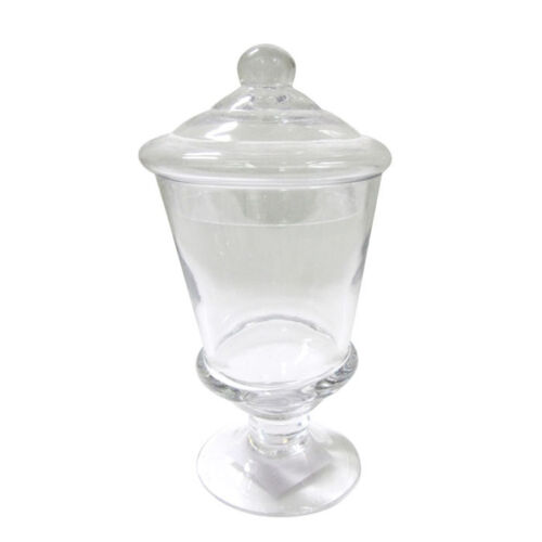 Small Tapered Glass Apothecary Candy Jar, 10-inch - Picture 5 of 7