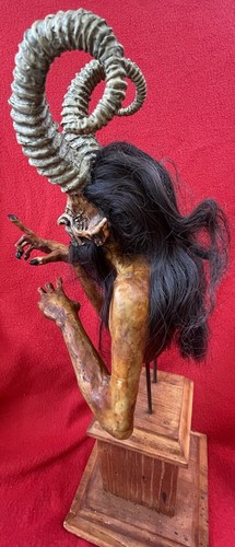 Mexico City Outside Art HOOS Delightfully Wicked Traditional Krampus Devil - Picture 20 of 23