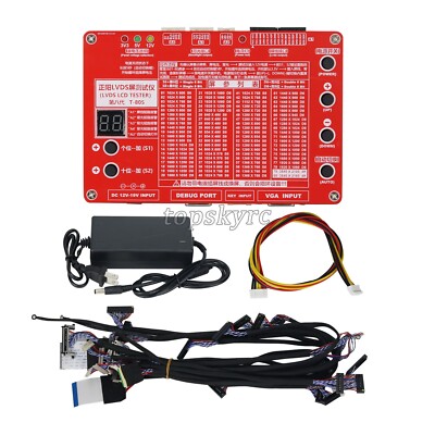 LVDS LCD Tester LCD LED Panel Tester Max 2048x1536 For TV Laptop Screen Monitor