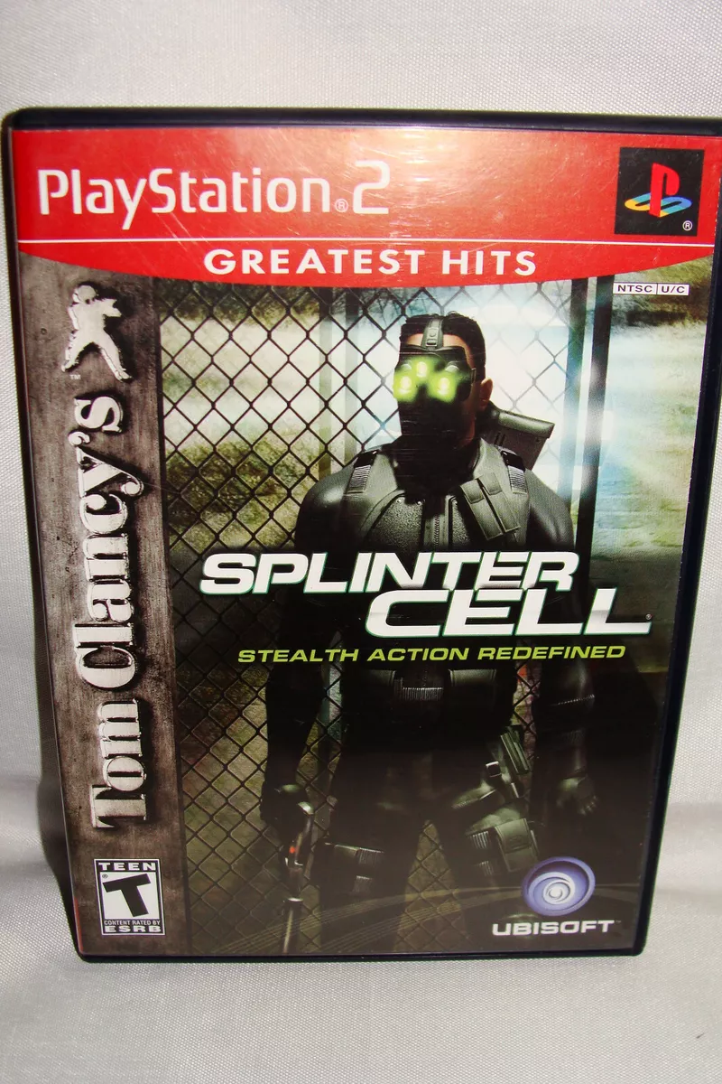 Tom Clancy's Splinter Cell Stealth Action Redefined PS2 PlayStation 2 CIB  Tested