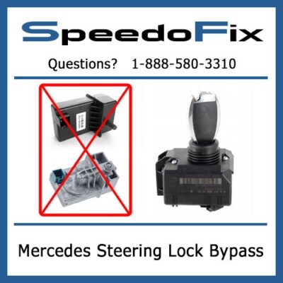 Mercedes Steering Lock ESL Repair & Bypass with Programming W204 C300 C350 (4e7)