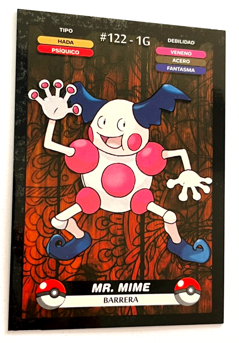 2025 POKEMON KANTO CREALASER TCG Card #122 MR.MIME Peru Edition | eBay