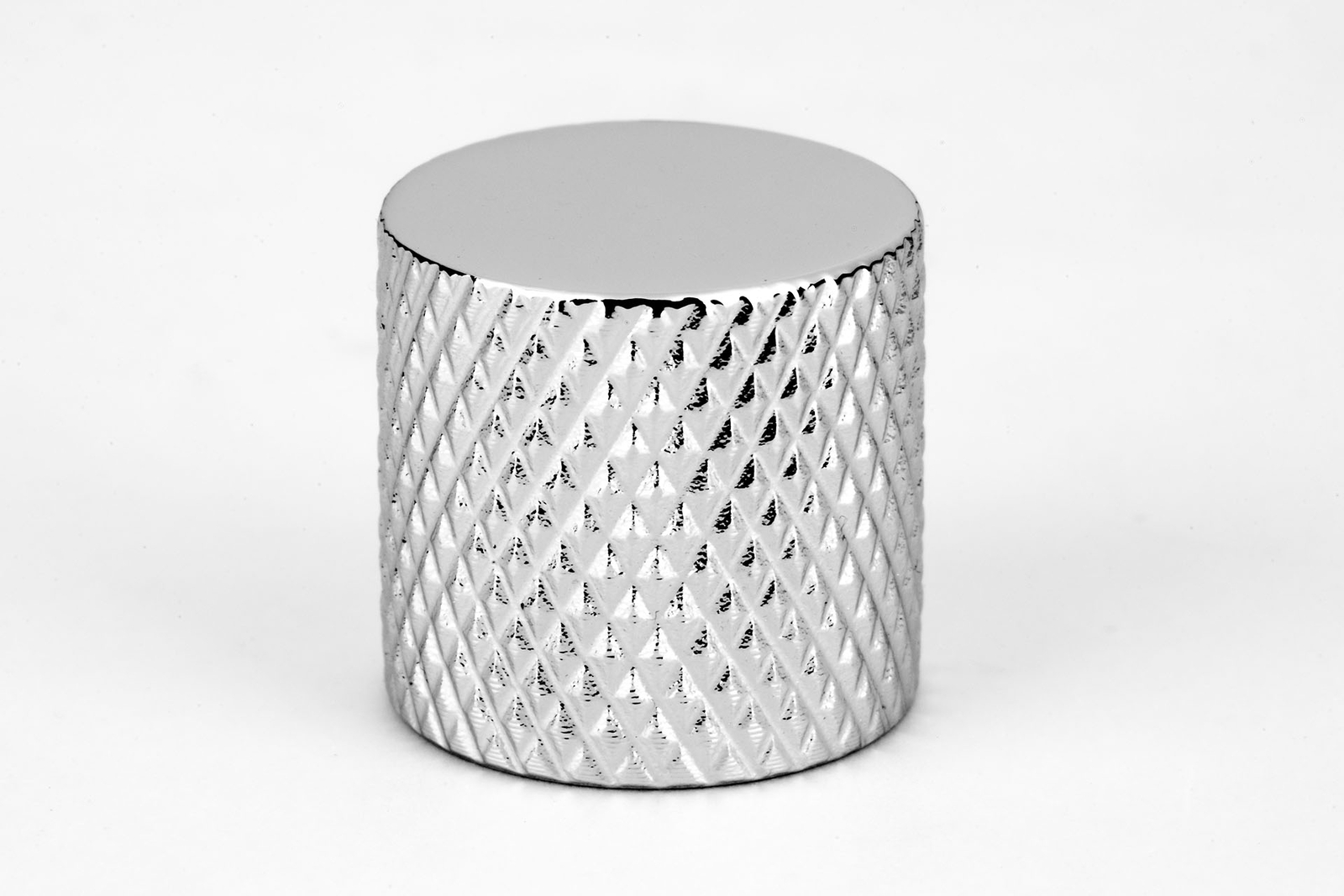 Кнопка / регулятор FRAMUS pot прямая, 18Z/6 мм, плоская верхняя часть, хром