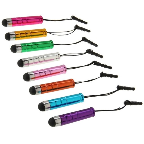 10x Táctil Perno Lápiz Mini Móvil Tableta Stylus Universal Colorido Z1 - Photo 1/6