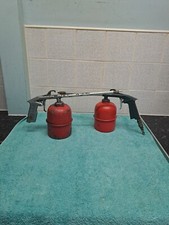 2 VINTAGE PAINT SPRAY GUN COMPRESSED AIR GUN