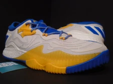 ADIDAS CRAZY LIGHT BOOST LOW UCLA BRUINS PE SAMPLE WHITE BLUE GOLD B39456 12.5