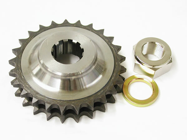 Offset Motor Sprocket, 1/4
