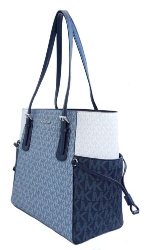 Sac Michael Kors sac à main Voyager LG EW Tote AdmiralMulti neuf - Photo 6 sur 10