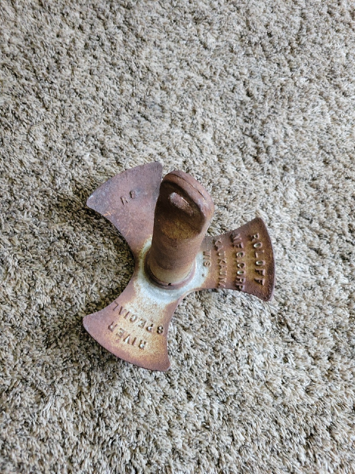 Roloff Navy Style Self Releasing Vinyl Coated Anchor - 10# NSRVC...