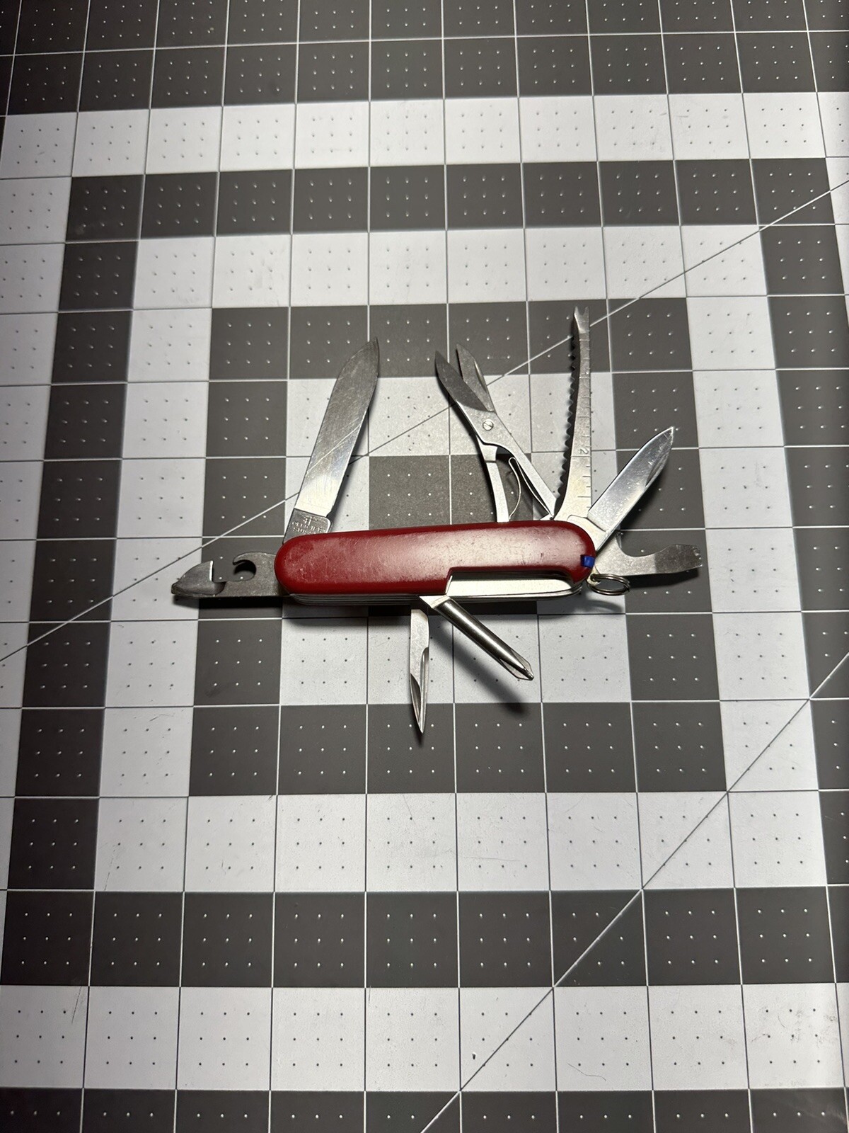 Victorinox Vintage Fisherman Swiss Army Folding Pocket Knife 91MM 7152 