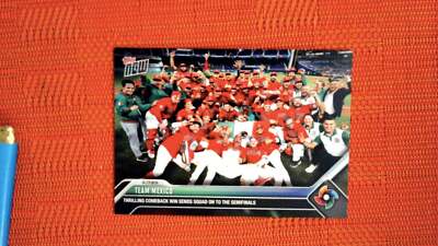 2023 Topps Now World Baseball Classic #WBC-56 Team Mexico (PR=649