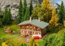 Faller 232338 N scale 1:160 Kit of Mountain rescue chalet  - NEW