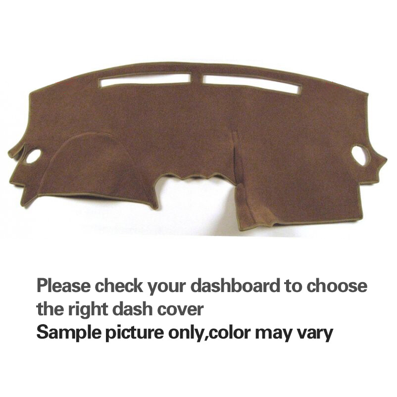 XUKEY Black Dash Cover Mat For 2007-2012 Nissan Altima - Dashboard Pad Protector