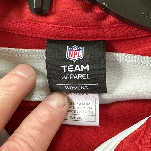 VINTAGE REEBOK NFL SUPERBOWL XLVI (2012) WOMEN’S SIZE XL LIGHTWEIGHT JACKET!! - Picture 5 of 10