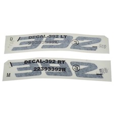 17-23 Dodge Charger Daytona Left Or Right Fender 392 Decal Sticker Emblem Mopar