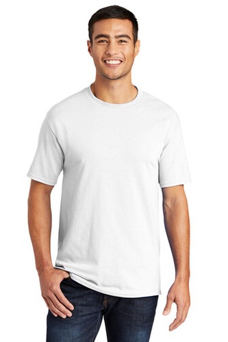 Port & Company PC55 Men's Cotton/Polyester Short Sleeve Blend Tee Top T-Shirt - Picture 10 of 23