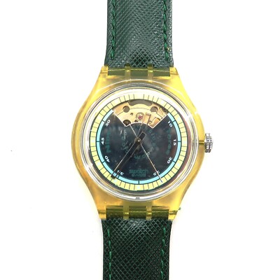 NEW Swatch Automatic Watch FRANCOIS 1ER SAK100 with Case & Papers 1992 NOS 