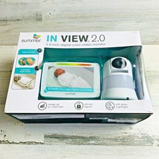 summer infant wide view 2.0 duo digital video baby monitor & 2 cameras