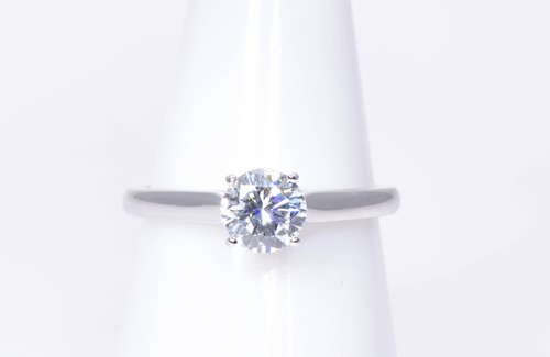 Cartier 0.90 ct Diamond Platinum Engagement Ring RRP £23000 - 第 1/13 張圖片