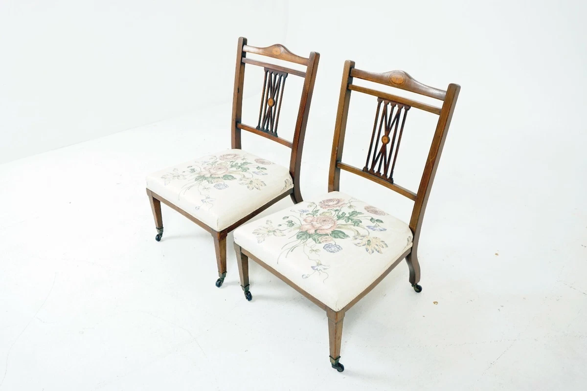 Edwardian nursing chairs for cheap sale