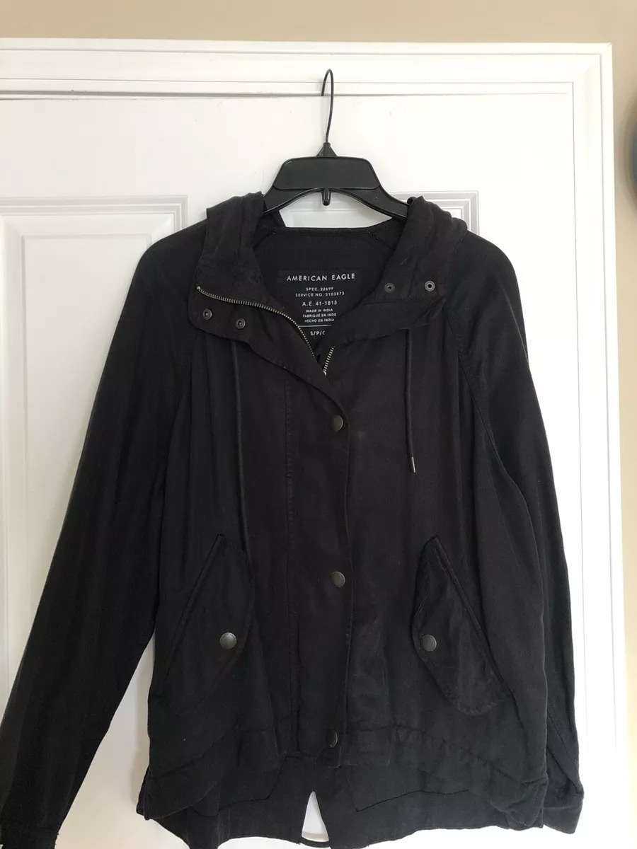 American eagle 2025 black jacket