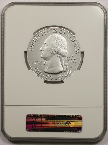 2014 P Great Sand Dunes CO Silver 5oz 25C SP 69 NGC America the Beautiful ATB - Picture 2 of 4