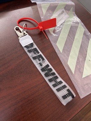 Off White Key Chain Industrial Clear/white Lanyard | eBay