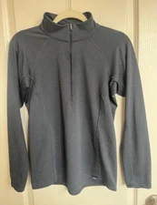 Patagonia Midweight Capilene 1/4 Zip Polartec Microgrid Baselayer Women’s Small