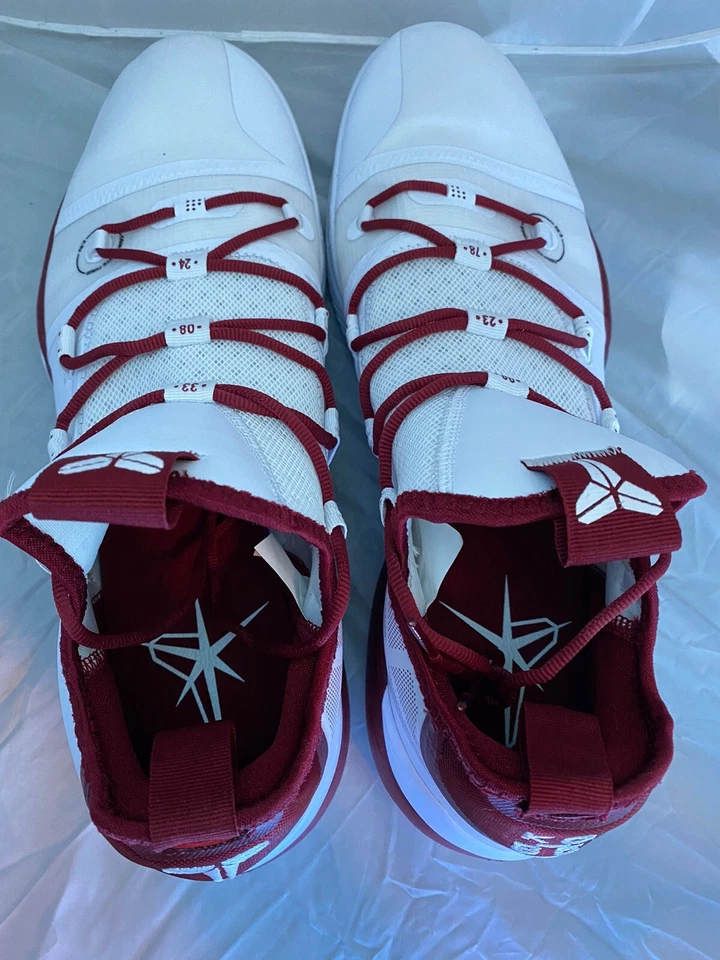 耐克 Kobe AD TB 白色和栗色 16.5 码 AT3874-109 罕见 — 第 4/4 张图片